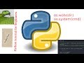 python os.walk|os.system in python ||Python Tutorial #12 || Python Tutorial for Beginners