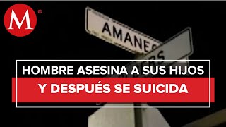 En Baja California, hombre asesina a sus hijos y se quita la vida