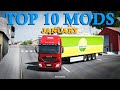 TOP 10 ETS2 MODS - JANUARY 2020 | Euro Truck Simulator 2 Mods