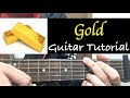 "GOLD" - Imagine Dragons | GUITAR TUTORIAL (Guitar Lesson) Chords - EASY