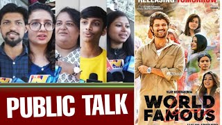 World Famous Lover Public Talk | Vijay Devarakonda | World Famous Lover Movie Review
