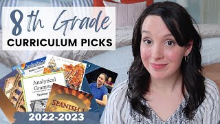 8th GRADE CURRICULUM CHOICES | Homeschooling Middle School | Curriculum Picks 2022-2023