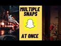 How To Make Multiple Snaps At Once On Snapchat in 2022 !! Take Multiple Snaps At Once On Snapchat