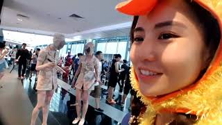 cx Kiara stream highlights #2 - Funny TTS at Anime event