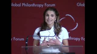 Queen Rania speaks Global Philanthropy Forum  | Royal Family | Jordan | King Abdullah | Queen Rania