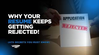 Why Your Resume/CV Keeps Getting Rejected! (ATS Secrets You MUST Know)