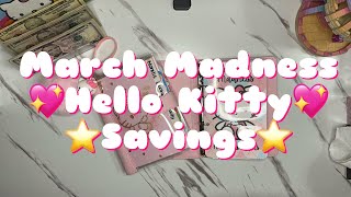 💖⭐️Hello Kitty savings💖⭐️ #savingmoney #savingschallenges