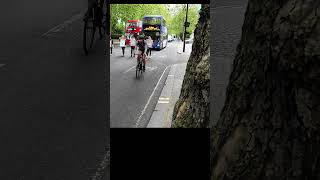 Cyclist Spits on Just Stop Oil Slow Marchers | Bayswater Road, London   | 7 June 2023 | #shorts