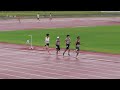 第2回日田市記録会（2023 6 11）男子3000m（宇佐、楠元、田島、㠶足、山本、松永、阿南、高橋）