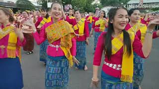 รำถวายมือ บวงสรวงพระบำรุงราษฎร์ (จูมมณี) ปี2562