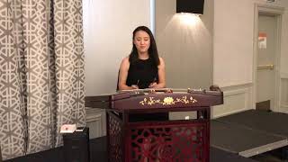 2019 Dulcimer performer Hannah Hsieh - California social work Hall of Distinction induction ceremony