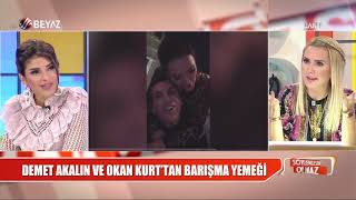 Yılın aşkı! Demet Akalın ve Okan Kurt barışma yemeği yedi