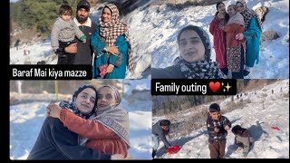 Family Outing ♥️🤗 || Snow mai kiya Mazze ⛄️|| #nathatop #patnitophills @Khushbu_vlogs ||