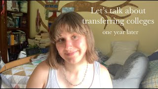 Transferring Colleges | One Year Later