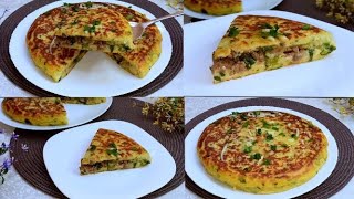 طورطية البطاطا او طورطيلا 👍👌 تحضر بطريقة عجيبة وسريعة بدون فرن تحضروها كوجبة كاملة