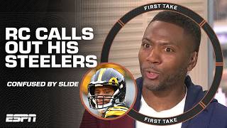 RC CALLS OUT his Steelers \u0026 Russell Wilson 🗣️ 'WHAT THE HELL IS GOING ON?' | First Take