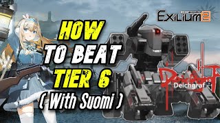 【GFL2】How to Beat Tier-6 Deichgraf! (With Suomi) - Girls Frontline 2: Exilium