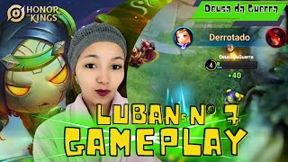 GAMEPLAY HONOR OF KINGS - LUBAN N7 - ARENA DEUSA DA GUERRA