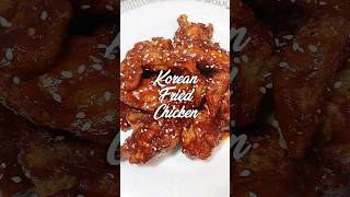 Korean Fried Chicken / Gochujang Fried Chicken #shorts #koreanfriedchicken #friedchicken