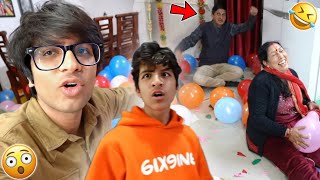 Playing Crazy Balloon Game With Family 😂🤣 || Sourav Joshi vlogs