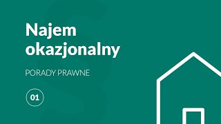 Najem okazjonalny | Kiedy warto podpisać? | Najważniejsze informacje