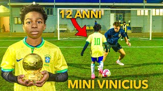 VINICIUS' heir is 12 years old!! 😱 THE BALON D’OR OF KIDS? *football phenomenon*