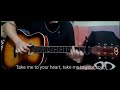 Take me to your heart - MLTR (Fingerstyle Guitar Cover w/Lyrics)