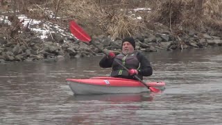 Kayaks, canoes hit the water for 10th Annual Shiverfest