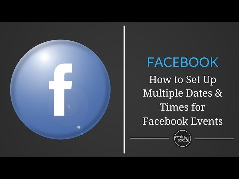 Facebook Adds Repeating Times & Dates to Events Facebook Adds Repeating Times & Dates to Events