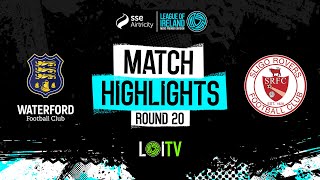 SSE Airtricity Men's Premier Division Round 20 | Waterford 4-1 Sligo Rovers | Highlights