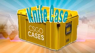 OPPENING 100 KNIFE CASES IN CSGOCASES.COM !!!