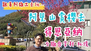 Chiayi  Alishan Sakura Trip at Mihu Trail/ Shihzih Station/ Deenjana #Deenjana #alishan #hikansakura