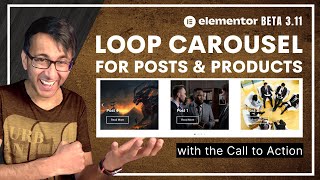 Loop Carousel for Posts and Products - Elementor BETA 3.11 - Elementor Wordpress Tutorial