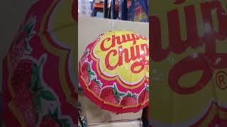 Giant Chupa Chups Lollipop #shorts #lollipopcandy #sweet #asmr