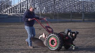 Garden Tractor With Only Two Wheels! It's Stand Out 1956 David Bradley Walk-Behind Tractor!