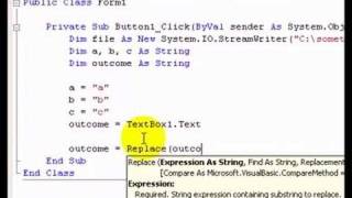How to encrypt and write to a text file in Vb 2008