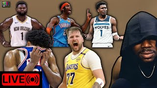 Was I wrong about LUKA? Shai CHOKED! Embiid DONE! Zion BACK! And More NBA Stories!