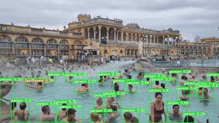 Testing YOLOv5 Object Detection using PyTorch (crowded zone)