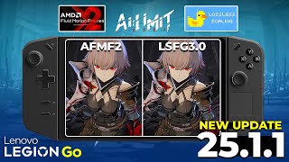 Let’s Play AI Limit Demo on Lenovo Legion Go with AFMF2 vs LSFG 3.0 | Punchi Man Gaming