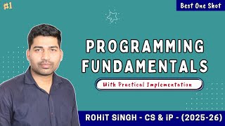 Python Fundamentals in One Shot | Class 11 CS/IP CBSE