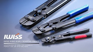 IWISS WIRE ROPE CRIMPING TOOL