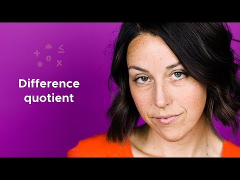 How do you use the difference quotient with fractions? How do you use the difference quotient with fractions?