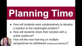 Module 4 Planning time solution development and sharing