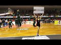 b.league 大阪エヴェッサ－西宮ストークス・試合前の練習 2017 12 1 3