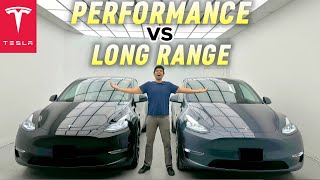 Tesla Model Y: Performance vs Long Range HONEST Review