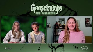 Goosebumps: The Vanishing Interview: Sam McCarthy \u0026 Jayden Bartels On Filming In NYC