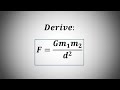 Force: Deriving The Formula Of Gravitational Force | Class 10 | Science | CBSE/SEE