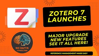 Unveiling Zotero 7: Major Updates and Enhancements