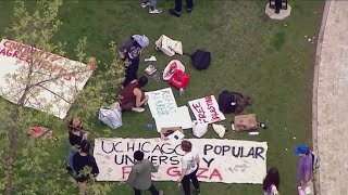 University of Chicago protesters speak out about encampment efforts