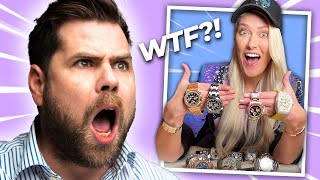 Watch Expert Reacts to Supercar Blondie's Watch Collection
